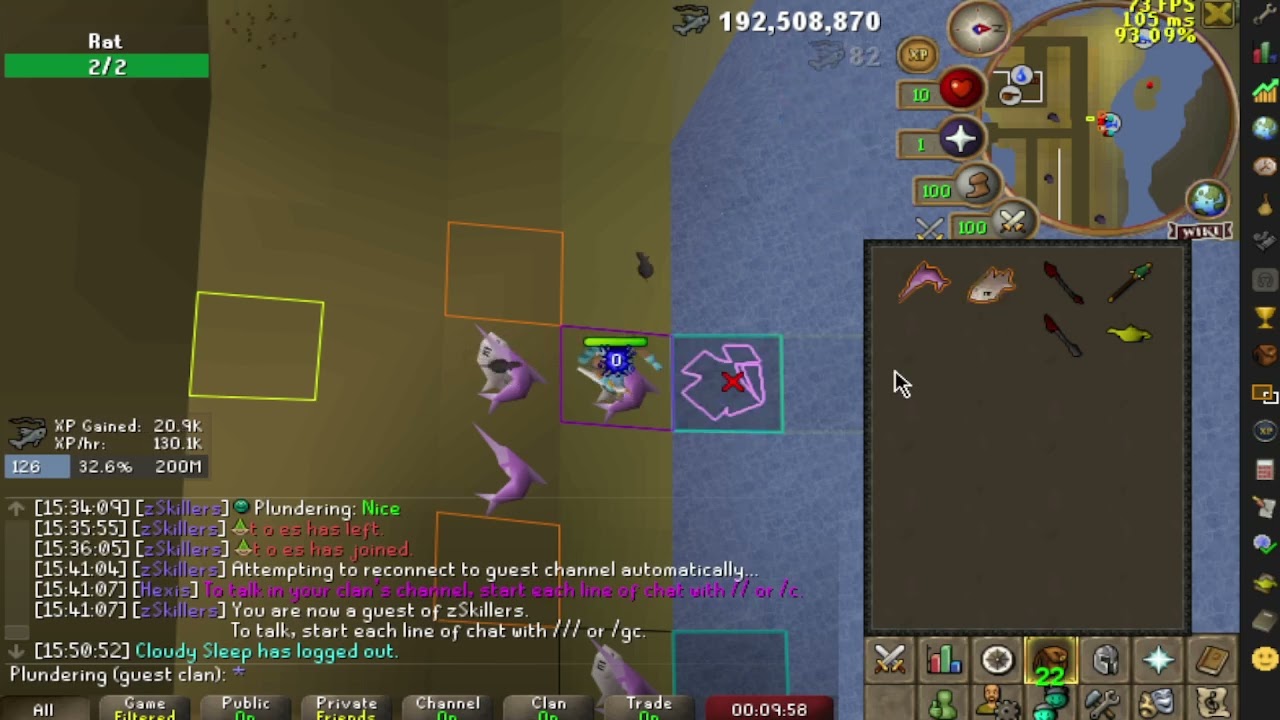 773,178 Fishing XP Level 3 2t Swordfish 6 Hr