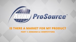 How To Do Market Research For Your Product(Part 1) - AsianProSource.com