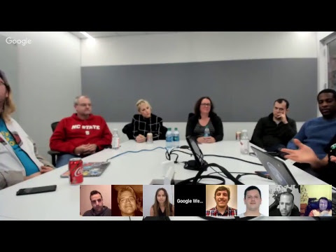 English Google Webmaster Central office-hours hangout IRL from New York