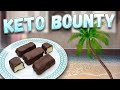 🔥Кето кокосовые батончики без сахара | Кето батончики баунти | LCHF десерты