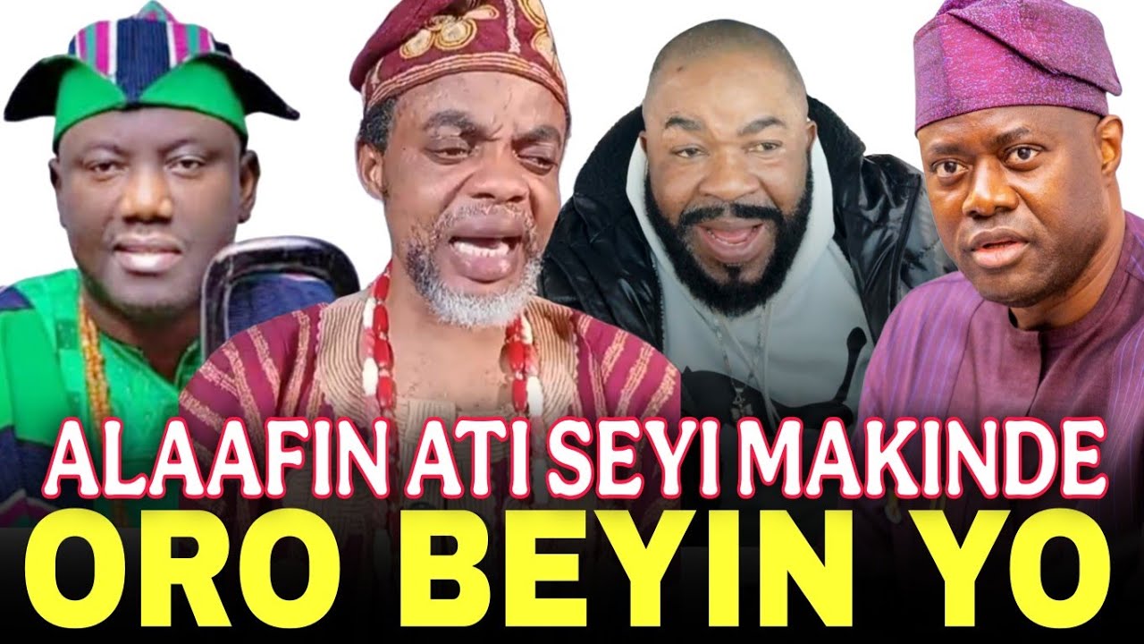 ORO BEYIN YO!! WONTI FE YO ALMAROOF LOYE OO. AWIKOKO TU PEREPEERE ORO LEYIN TI SEYI MAKINDE FOBAJE