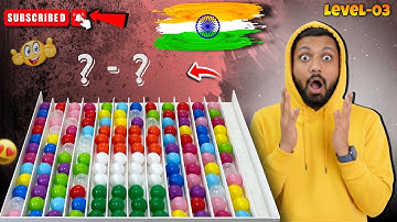 Ball Puzzle Challenge, Fun Family Game To Train Brain ☆ level 03 Indian flag 🇮🇳 