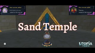 Utopia origin: Sand Temple (Emerald Tablet) Full Guide || How to use Saga Stone || Miracle Rewards