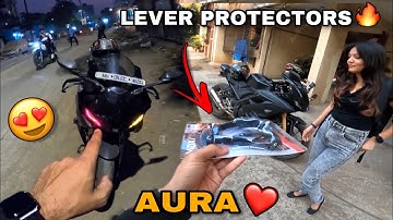 Installing Lever Protectors in Yamaha R15 v3 | R15 v3 Modified