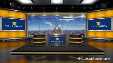 STUDIO 9 : Virtual Studio Set from virtualstudiosets.com