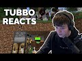 Tubbo reacts to Minecraft Speedrunner VS 4 Hunters by Dream