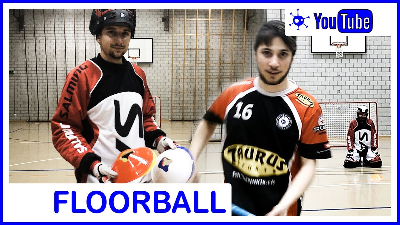 Floorball Goalie Reaction Training Drill YouTube