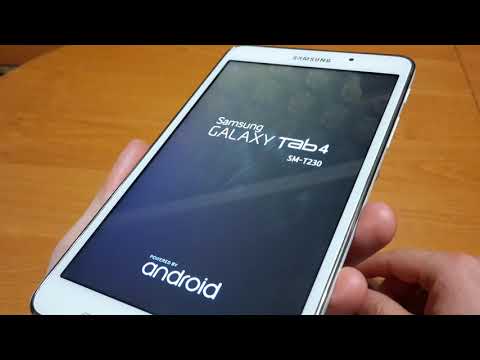 Планшет Samsung Galaxy SM-T230 сброс до заводских настроек