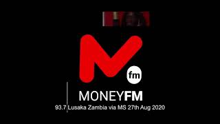 93.7 Money FM with ID Lusaka Zambia via MS 27th Aug 2020 1132km screenshot 5
