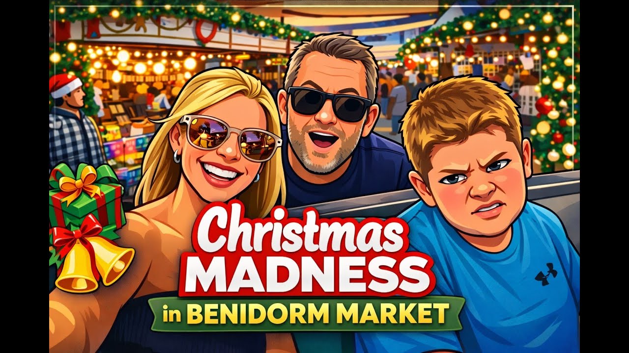 Рождественский видеоблог из Бенидорма | Рынок Бенидорма, кемпинг Вилласол и праздничная еда