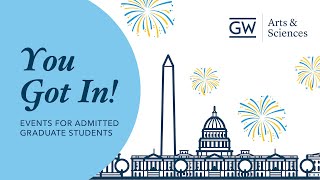 CCAS Admitted Graduate Students Day: Faculty and Student Life Panels Guide