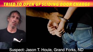Tried To Open Sliding Door Of GF Woman's Apartment Charge