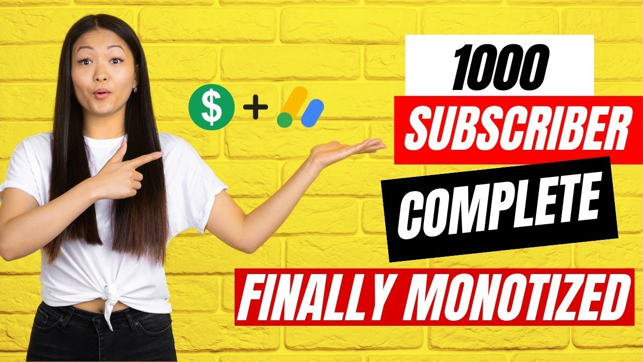 monetized channel💲 complete 1k Subscribe & 4000 Hours watch time - YouTube