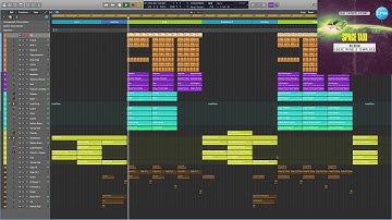 Big Room Logic Pro X Template Space Taxi