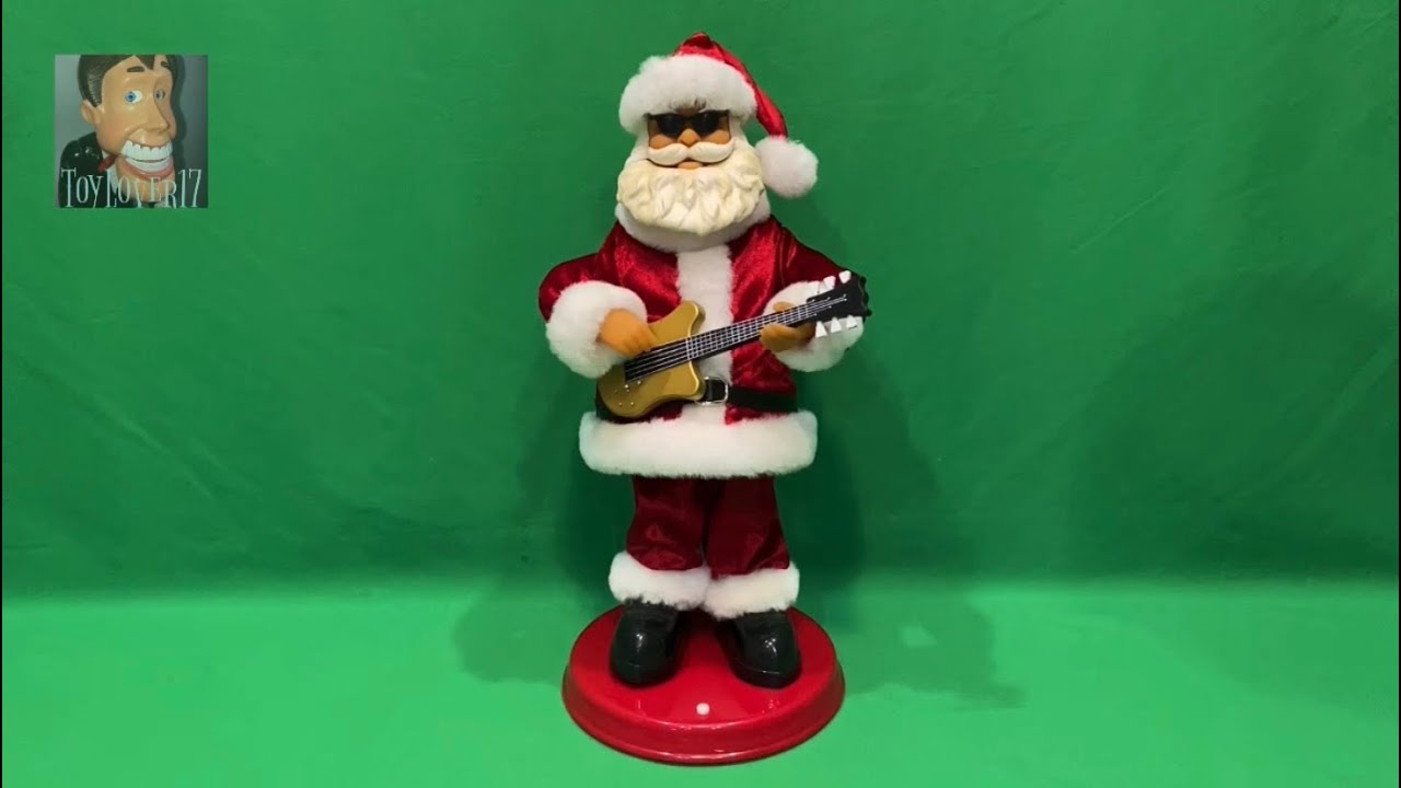 Gemmy 2004 Rockin' Santa - Parody of “Old Time Rock & Roll” - YouTube
