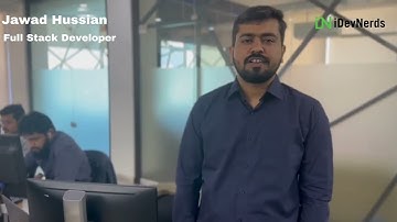 Meet Jawad Hussain working as Full Stack Developer at iDevNerds |#worklife #workculture
