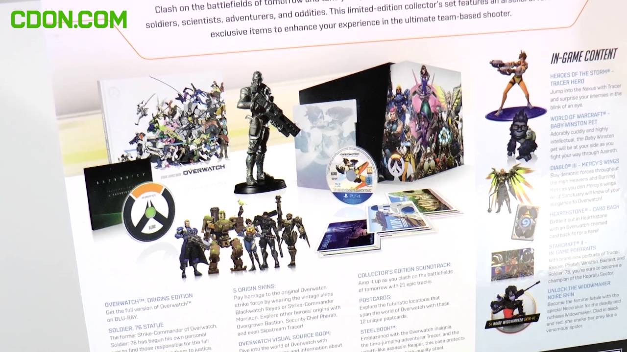 UNBOXING] Overwatch : édition collector
