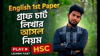 ​HSC English 1st Paper: মাত্র ৩টি ফরম্যাটে যেকোনো Graph &amp; Chart লেখার নিয়ম!