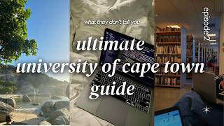 ALL THINGS UCT (10 THINGS I WISH I KNEW)  || A GUIDE FOR FIRST-YEARS 2026