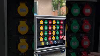 Reliable 24CH 16A Power Distribution Cabinet for Stage Lighting Systems