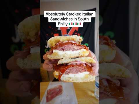 Absolutely Stacked Italian Sandwiches in South Philly