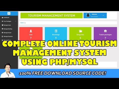 Complete Online Tourism Management System Using PHP/MySQL | Free Source Code Download