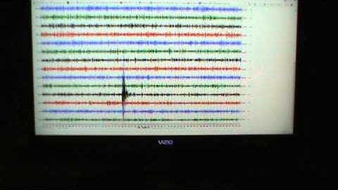 Earthquake 101 How to read a Helicorder Chart