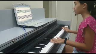 Soft Mozart, Tala El Masri sight reading Egyptian song level 1 screenshot 4