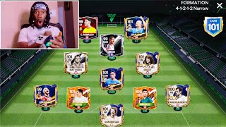 I went AGAINST a 101 Rated SQUAD - FC MOBILE