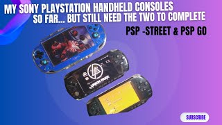My Sony Playstation Handheld Consoles PLEASE SUBSCRIBE