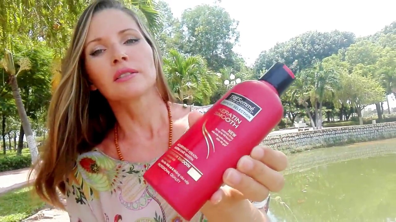 Вместо кератинового выпрямления волос: шампунь Tresemme Keratin Smooth, отзыв