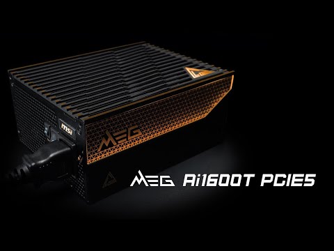 MEG Ai1600T PCIE5 Kutusunu Açıyoruz | Uzun Ömürlü, Sessiz Performans | PSU | MSI