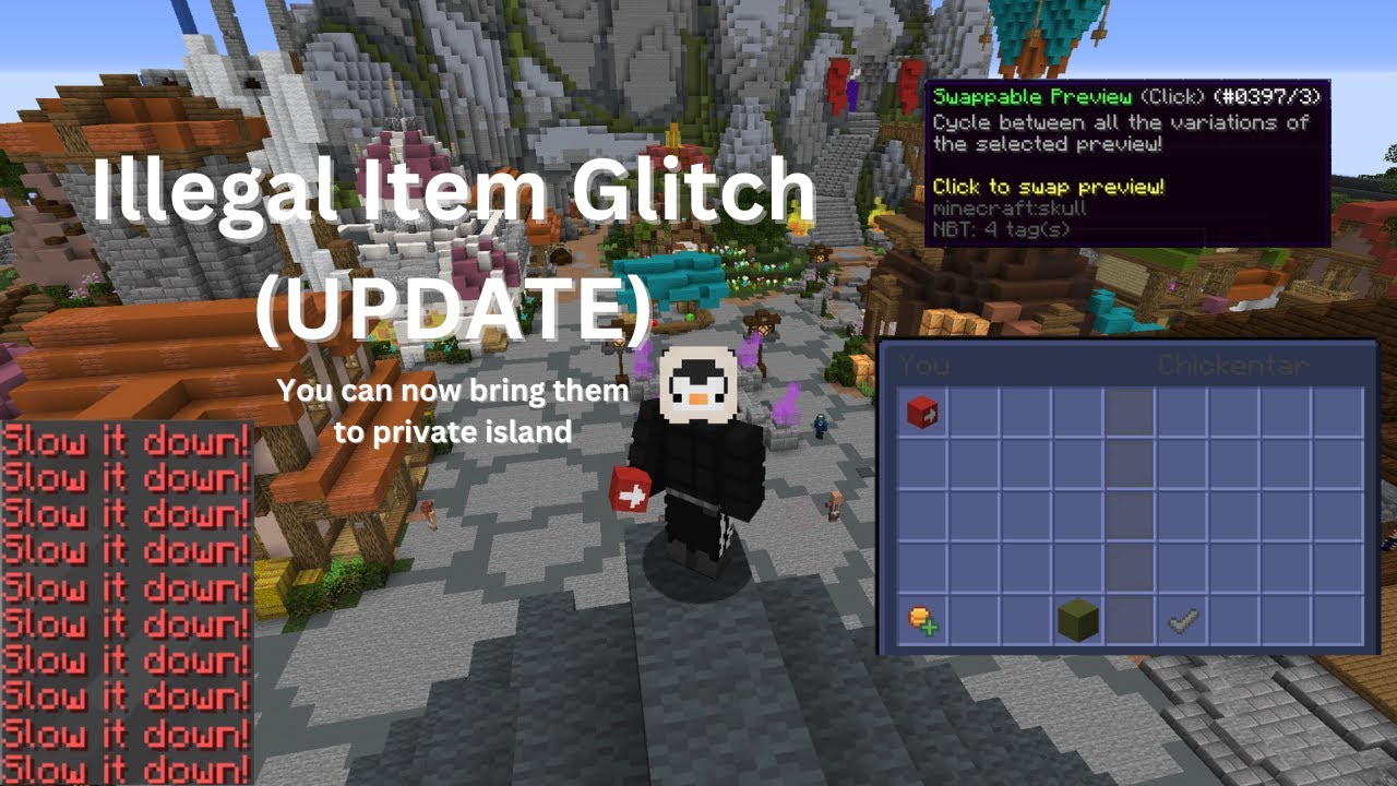 (Update) I found a glitch in Hypixel Skyblock... - YouTube