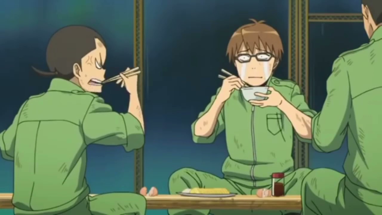 アニメ 飯テロ Eating Moment Animation Youtube