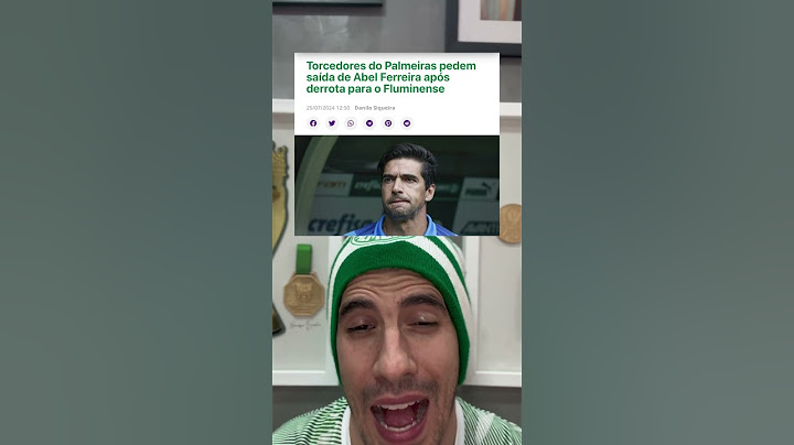 BIZARRO! TORCEDOR QUE QUER ISSO É BIZARRO! #palmeiras #abelferreira