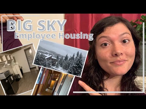 Big Sky Employee Housing: Room Tour & Information