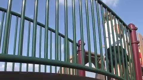 Arch Bridge with Barrier - PlayBooster® - Landscape Structures