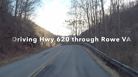 VIRGINIA BACKROADS - Driving Hwy 620 through Rowe ...