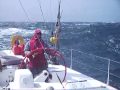 Steinlager 2 in English Channel with 55 knots of wind