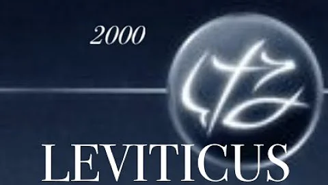 Pastor Chuck Smith - - LEVITICUS 1-7 -  -August 13, 2000