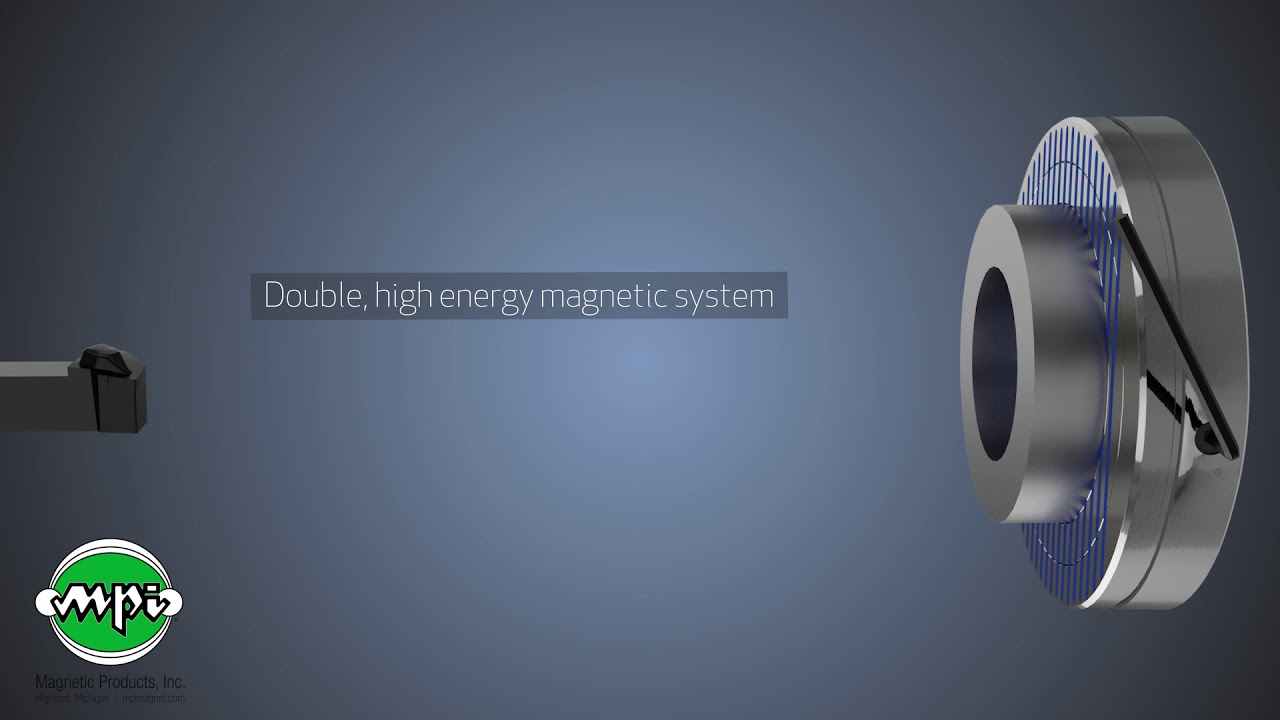 Rare Earth Round Chuck from Magnetic Products, Inc