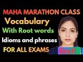 English Idioms &amp; Phrases Mania | Meaning + Usage | Exam Oriented