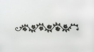 Zentangle Border Pattern #4