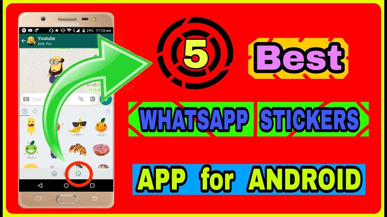 Top 5 best whatsapp stickers apps || Bigmoji || WA Stickers