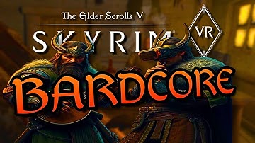 The Most CURSED Performance Ever! Skyrim VR Bard mod