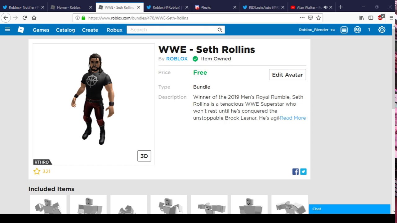 How To Get Wwe Seth Rollins Roblox Wwe Event 2019 Youtube - todos los item y rthro de la wwe en roblox event