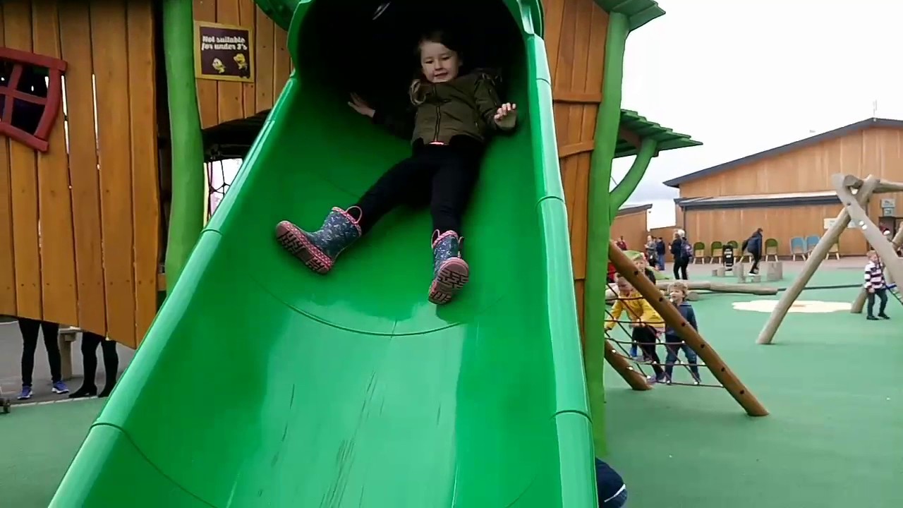 Slide fun at Cheshire ice cream farm YouTube