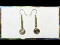 How To Make Beautiful Silver Wire Earrings Designed with the Spiral and Coil by Ross Barbera