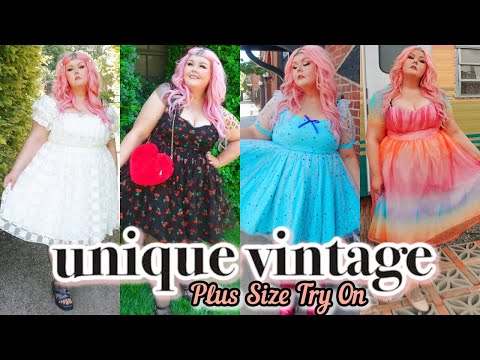 Unique Vintage Plus Size Try On Haul | SpringSummer 2023