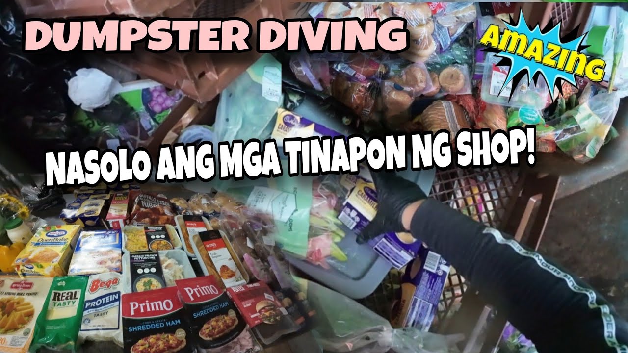 DUMPSTER DIVING AUSTRALIA | Ang dami nilang tinapon pati mga Cadbury!